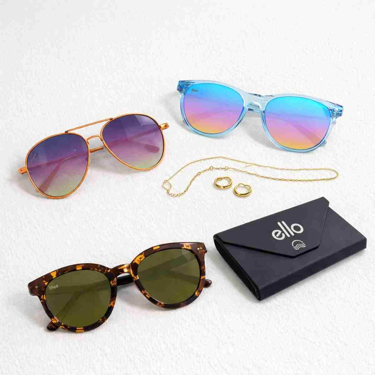 Best sunglasses for small faces in 2025 featuring petite-fit eyewear with multiple frame styles and an ello folding case