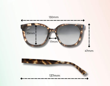 ello Women\'s Tortoise Shell Sunglasses with Brown Gradient Lenses Women main image 2